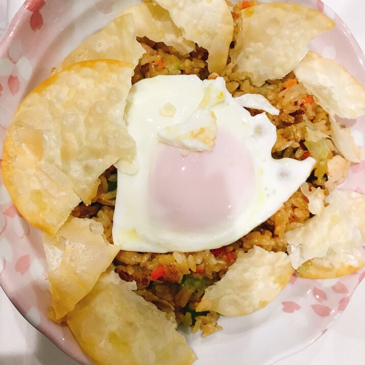皮パリ!!焼肉炒飯